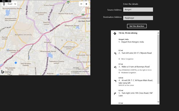  color of the polyline